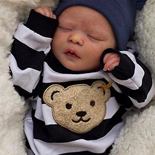 18" Vivid Boy Reborn Doll (Vinyl/Cloth Body)