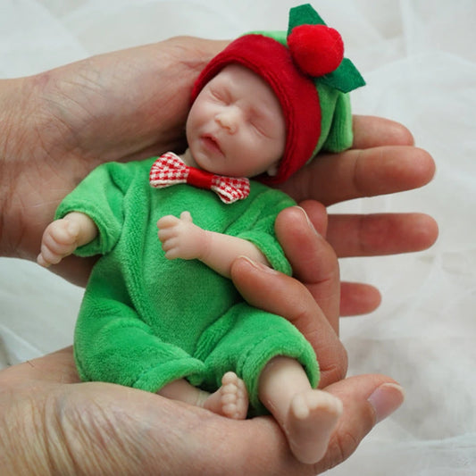 6" Lifelike Mini Boy Silicone Reborn Doll